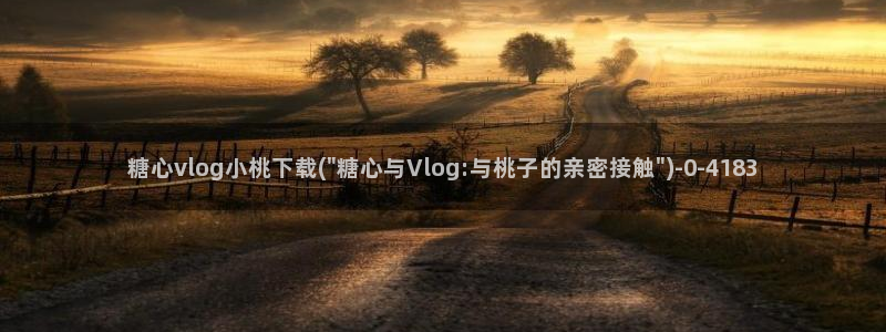 搜索糖心vlog：糖心vlog小桃下载(\